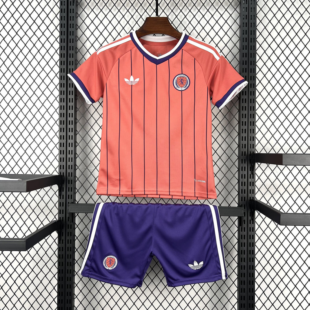 Kids Escócia Kit Completo Away 2026 World Cup