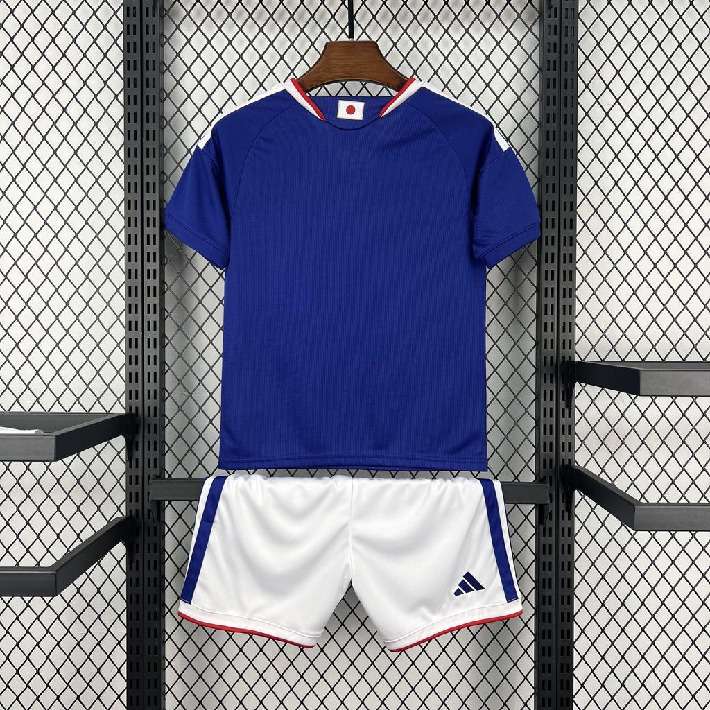 Kids Japão Kit Completo Home 2026 World Cup