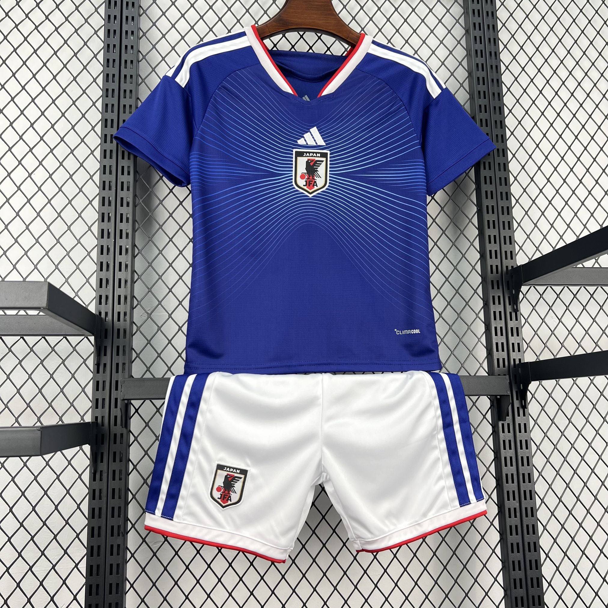Kids Japão Kit Completo Home 2026 World Cup