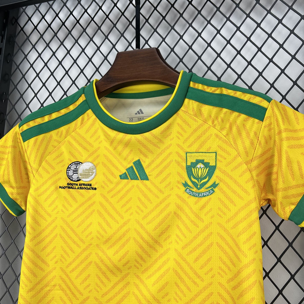 Kids South Africa Kit Completo Home 2026 World Cup