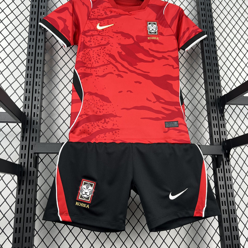 Kids Korea Kit Completo Home 2026 World Cup