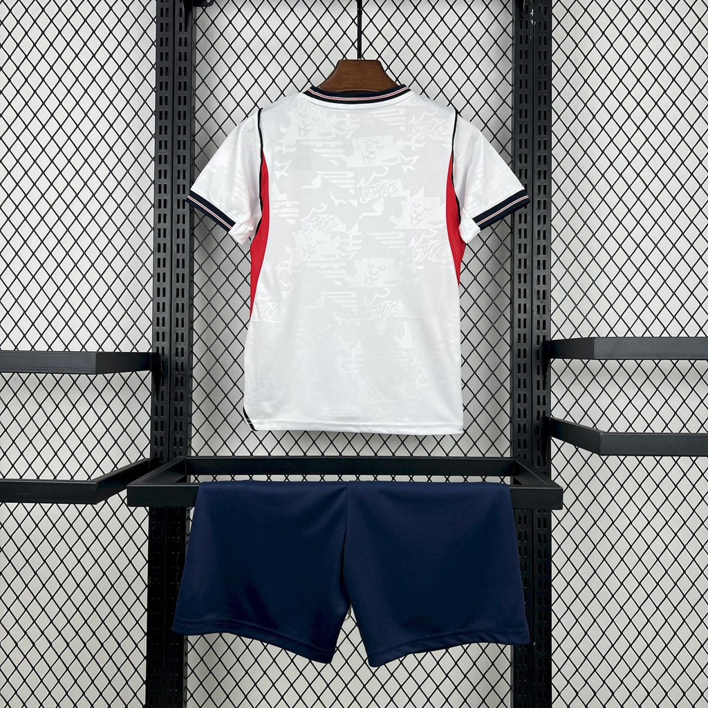 Kids Inglaterra Kit Completo Home 2026 World Cup